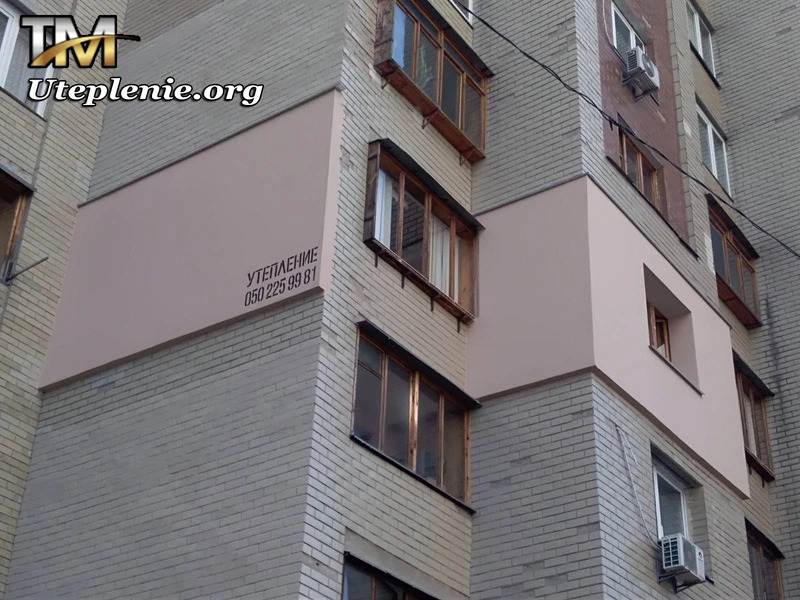 утепление фасадов киев цена за м2